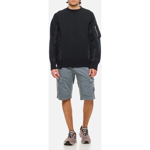 Sponge Sweat X Nylon Twill Pullover - Größe 1 - Sacai - Modalova