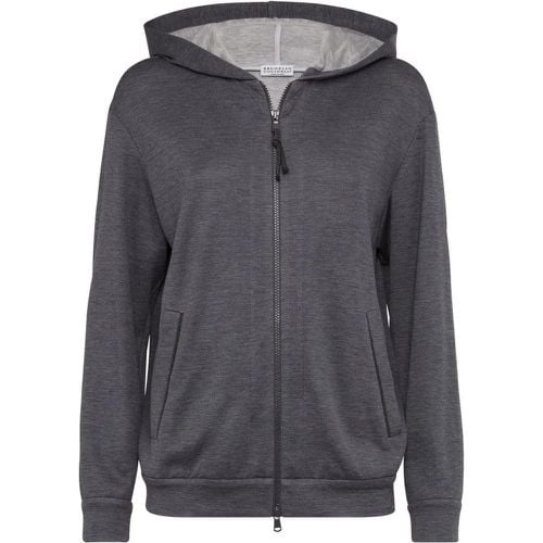 Zip-Up Sweatshirt - Größe M - BRUNELLO CUCINELLI - Modalova