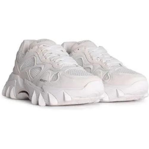 Sneakers - B-East' White Leather Blend Sneakers - Gr. 41 (EU) - in - für Damen - Balmain - Modalova