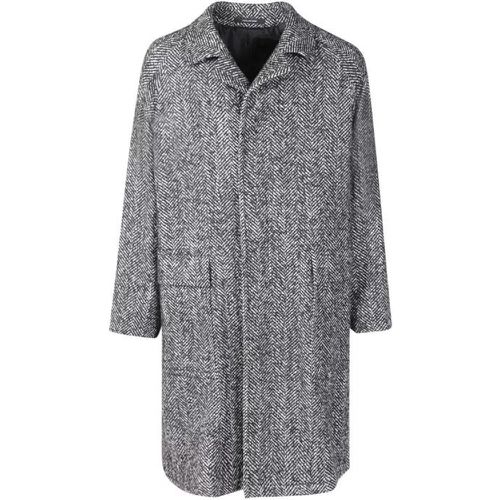 Single-Breasted Coat - Größe 46 - gray - Tagliatore - Modalova
