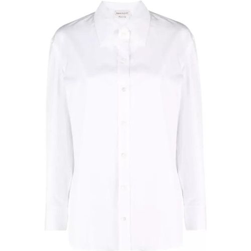 White Classic Men's Shirt - Größe 44 - white - alexander mcqueen - Modalova