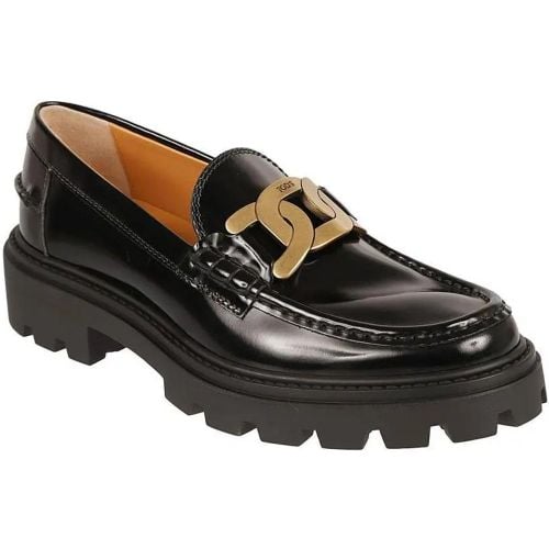 Gomma Pesante Leather Loafers - Gr. 38 (EU) - in - TOD'S - Modalova