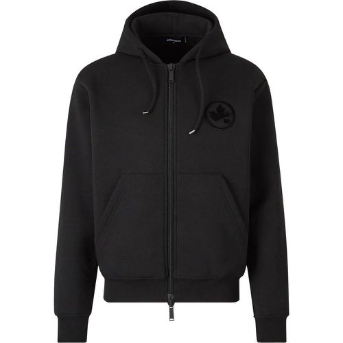 Logo Zip Sweatshirt - Größe L - Dsquared2 - Modalova