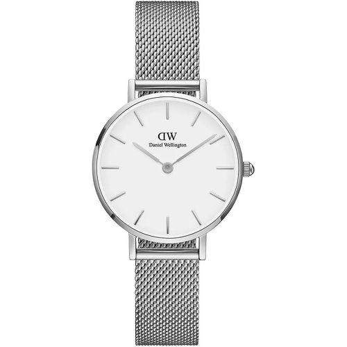 Uhr - Classic Petite Sterling 28 mm - Gr. unisize - in Silber - für Damen - Daniel Wellington - Modalova