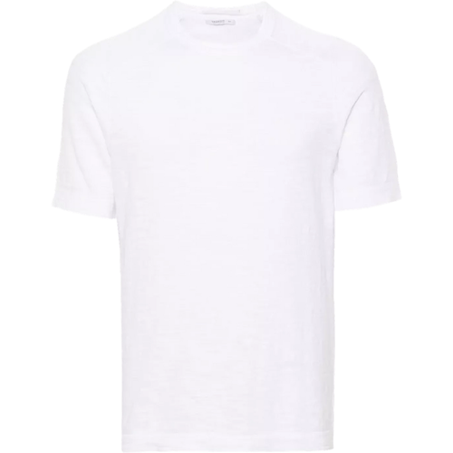 T-Shirt mit Slubstruktur - Größe S - white - Transit - Modalova