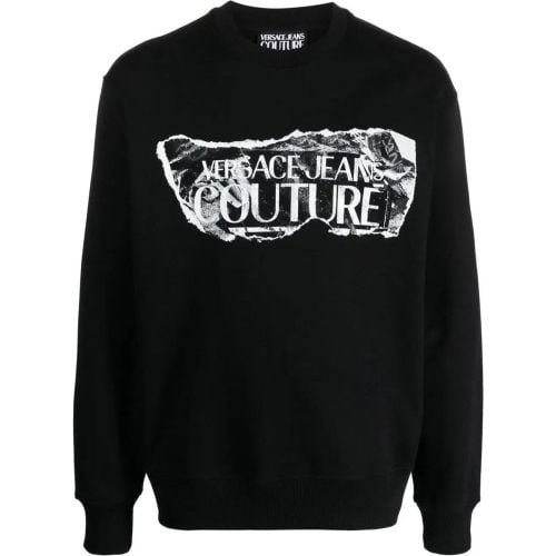 Zwarte sweater - Größe XL - Versace Jeans Couture - Modalova