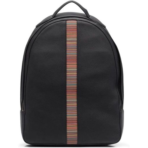 Rucksäcke - Black Leather Backpack - Gr. unisize - in - für Damen - Paul Smith - Modalova