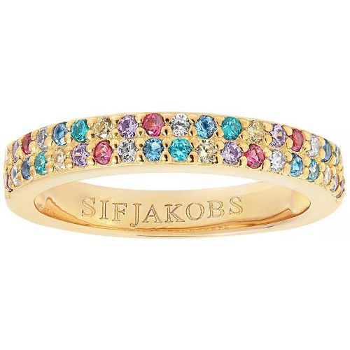 Ring - Corte Due Ring Multicoloured Zirconia - Gr. 60 - in - für Damen - Sif Jakobs Jewellery - Modalova