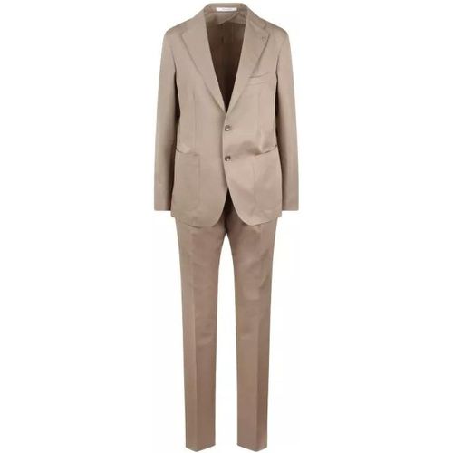 Single-Breasted Tailored Suit - Größe 48 - brown - Tagliatore - Modalova