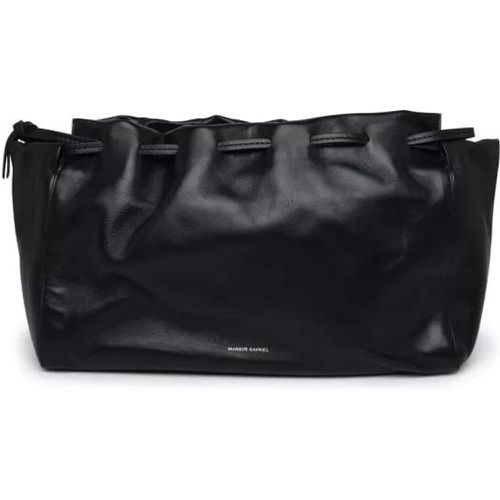 Shopper - Bloom Shoulder Bag In Black Leather - Gr. unisize - in - für Damen - Mansur Gavriel - Modalova