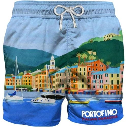 Portofino View Zwembroeken Blauw 0 - Größe L - Mc2 Saint Barth - Modalova