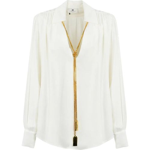 Shirts Ivory - Größe 40 - Elisabetta Franchi - Modalova