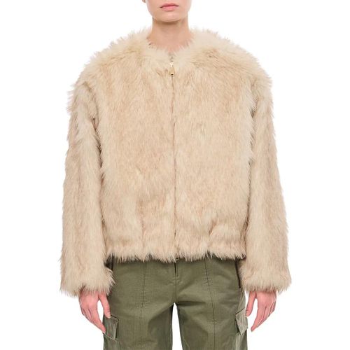 Short Eco Fur Coat - Größe M - HALFBOY - Modalova