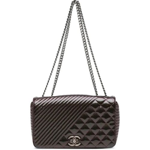 Shopper - Medium Patent Coco Boy Flap - Gr. unisize - in - für Damen - Chanel - Modalova