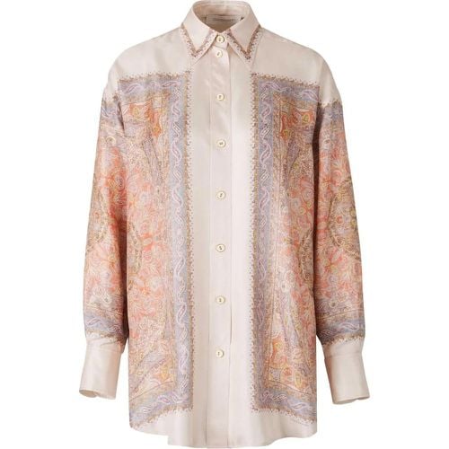 Paisley Motif Shirt - Größe UK 2 - Zimmermann - Modalova