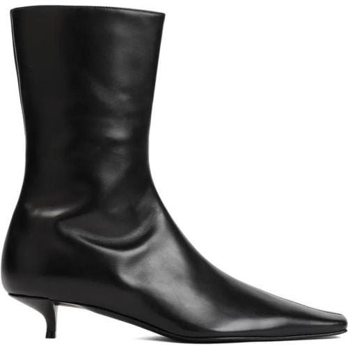 Boots & Stiefeletten - Black Nappa Leather Shrimpton Boots - Gr. 36 (EU) - in - für Damen - The Row - Modalova