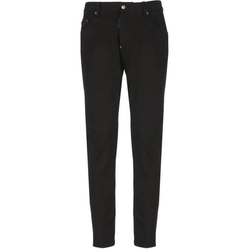 Black Fitted Denim Skater Jeans - Größe 46 - Dsquared2 - Modalova