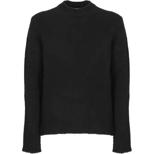 Alpaca Jumper - Größe 50 - schwarz - Jil Sander - Modalova