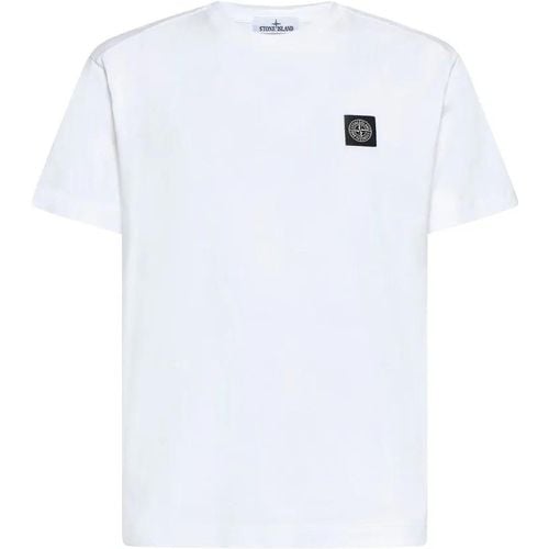 T-shirts and Polos White - Größe S - Stone Island - Modalova