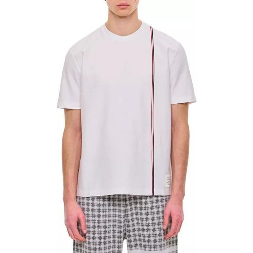 Cotton T-Shirt - Größe 1 - white - Thom Browne - Modalova