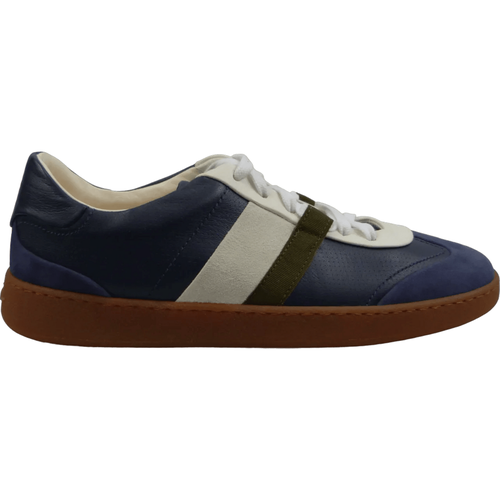 Low-Top Sneaker - Sneakers Garda Low Navy - Gr. US_10 - in - für Damen - Salvatore Ferragamo - Modalova