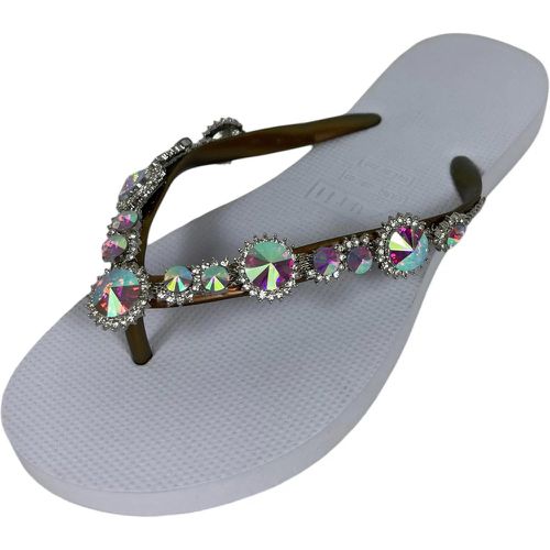 Sandalen - 614_CHRYSTAL MARILYN_WHITE - Gr. 35_36 - in - für Damen - UZURII - Modalova