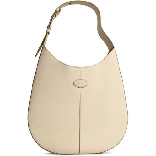 Totes & Shopper - 'Hobo' White Leather Bag - Gr. unisize - in - für Damen - TOD'S - Modalova