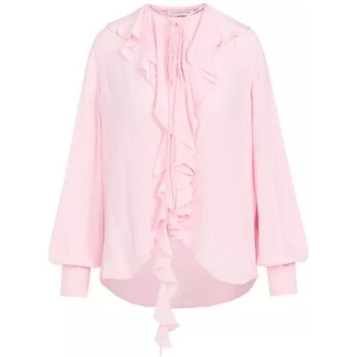 Romantic Orchid Silk Blouse - Größe 6 - Victoria Beckham - Modalova