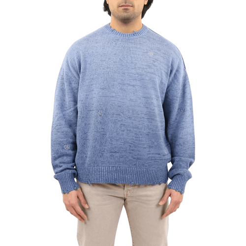 Heren Knitted Crewneck Jumper Blauw - Größe S - Acne Studios - Modalova