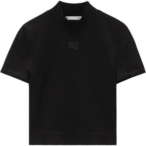 Logo-Embossed Knitted Top - Größe S - alexander wang - Modalova