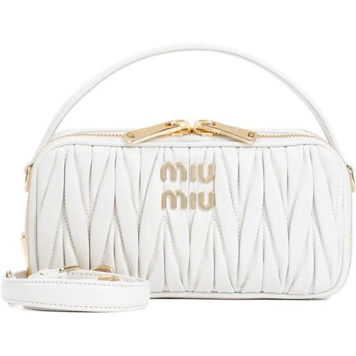 Shopper - Arcadie Matelassé Leather Bag - Gr. unisize - in - für Damen - Miu Miu - Modalova