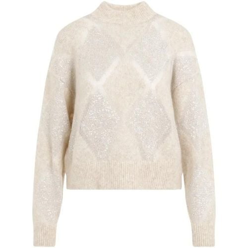 Rombi Sweater Pullover - Größe M - BRUNELLO CUCINELLI - Modalova