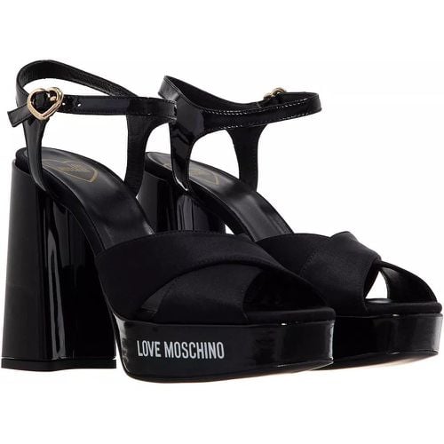 Sandalen - Rubber Logo - Gr. 38 (EU) - in - für Damen - Love Moschino - Modalova