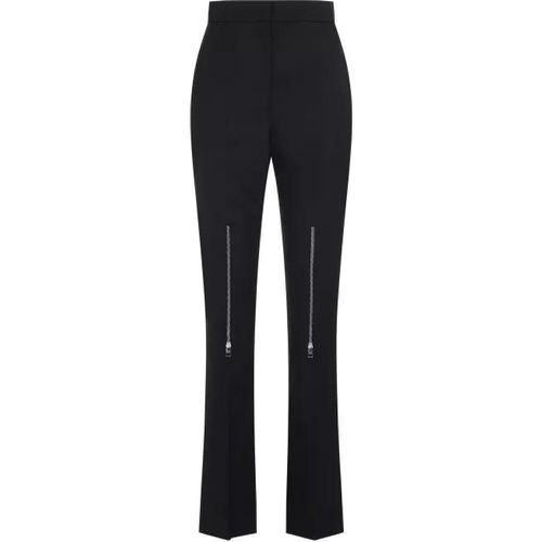 Black Wool Pants - Größe 40 - black - alexander mcqueen - Modalova