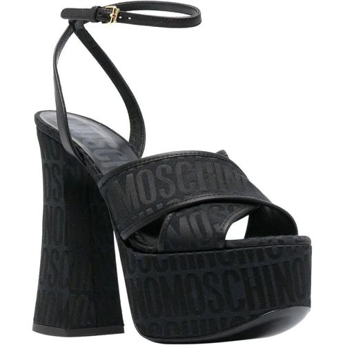 Slipper & Pantoletten - Sandals Black - Gr. 40 (EU) - in - für Damen - Moschino - Modalova