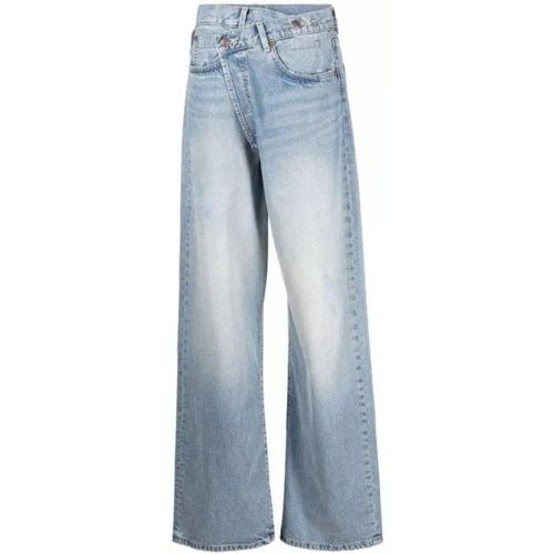 Crossover Wide-Leg Jeans - Größe 27 - R13 - Modalova