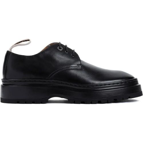 Stiefel - Black Cow Leather Les Derbies Pavane Derbies - Gr. 44 (EU) - in - für Damen - Jacquemus - Modalova