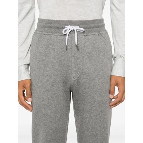 Medium Grey Melange Tracksuit Trousers - Größe XL - BRUNELLO CUCINELLI - Modalova