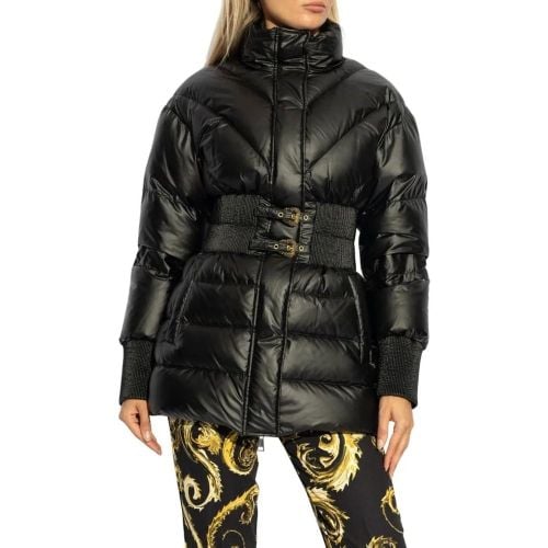 Versace Couture Dames Jas Zwart 77HAUD15-CQ06D/899 - Größe 42 - Versace Jeans Couture - Modalova