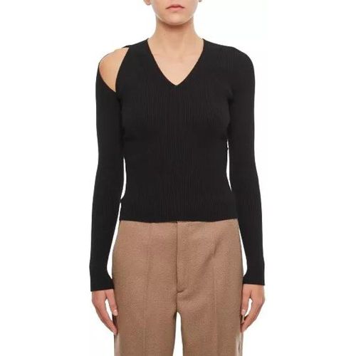 Wool Blend Long Sleeve Shirt - Größe M - black - alexander mcqueen - Modalova