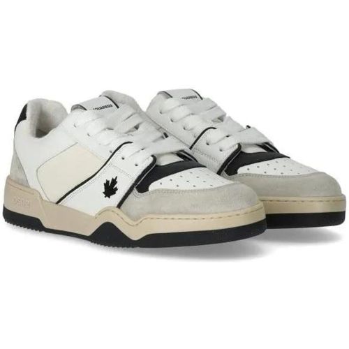 Low-Top Sneaker - Spiker White Black Sneaker White - Gr. 40 (EU) - in - für Damen - Dsquared2 - Modalova