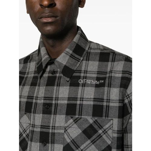 Cotton Shirt - Größe L - Off-White - Modalova