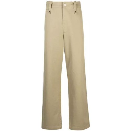 Beige Straight Trousers - Größe L - multi - Burberry - Modalova