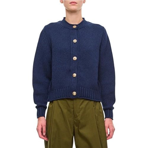 Cashmere Crewneck Cardigan - Größe L - Barrie - Modalova