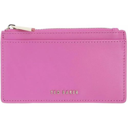 Portemonnaie - Samie Coated Zip Card Holder - Gr. unisize - in Rosa - für Damen - Ted Baker - Modalova