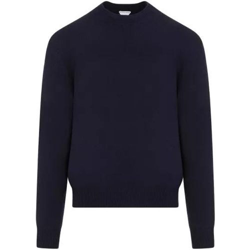 Navy Cashmere Pullover - Größe XL - Bottega Veneta - Modalova