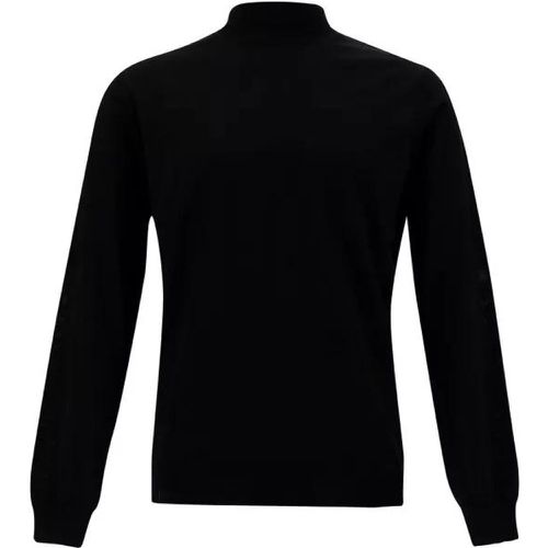 Black Turtleneck With Long Sleeves In Wool - Größe 50 - black - Gaudenzi - Modalova