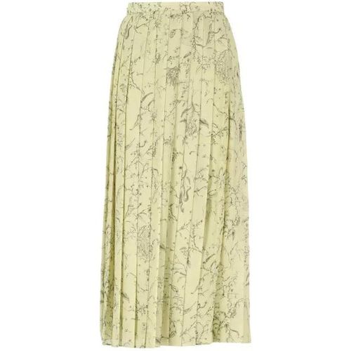 Pleated Skirt - Größe 40 - green - Fabiana Filippi - Modalova