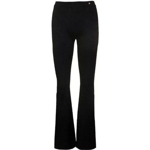 Knit Colour Allover Pants - Größe 40 - black - Versace - Modalova