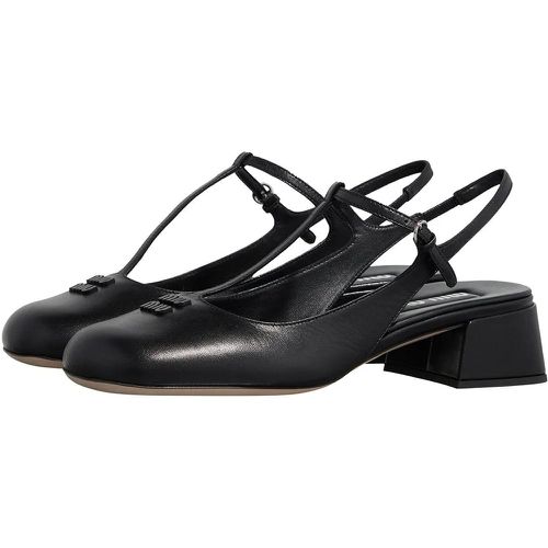 Loafer - Square Toe Mary Janes - Gr. 36 (EU) - in - für Damen - Miu Miu - Modalova